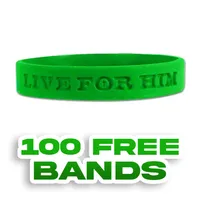 Debossed Silicone Wristband Bracelet     