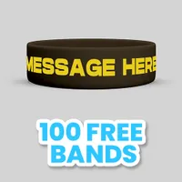 1 inch Printed Wristband 