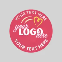 Car Sign Circle Magnet 5 in diam