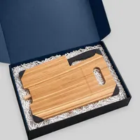 Charcuterie Board Gift Set – Bamboo Swivel Board with Gift Box