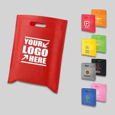 Die Cut Handle Tradeshow Nonwoven Tote Bag-BG
