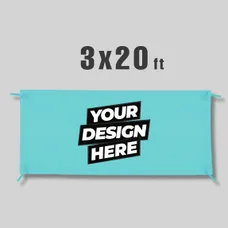 Vinyl Banner 3' x 20'
