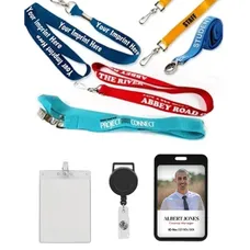 Custom Silk Screen Print Polyester Lanyard                         