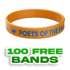 Colorfilled Silicone Wristband Bracelet                 