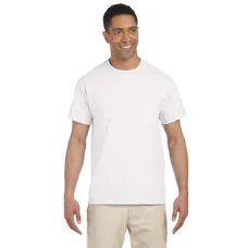 Gildan Ultra Cotton Pocket Tee - White/Neutral