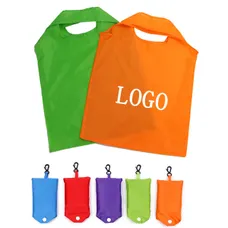 Foldable Polyester Grocery Tote Bag 