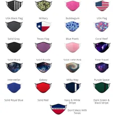 REUSABLE STEALTH MASKS 