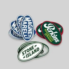 Oval Stickers-4"X2" 