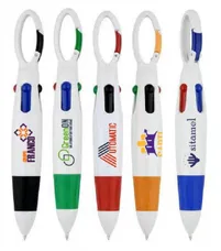 Custom Quatro Carabiner Pen 