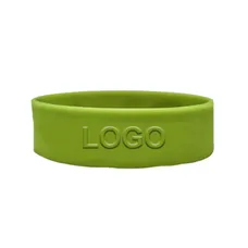 1 inch Embossed Wristband     