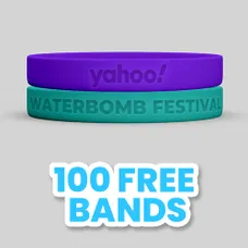Silicon Debossed Wristbands 