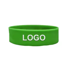 1 inch Embossed Printed Wristband-A