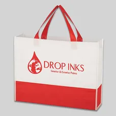 NON-WOVEN PRISM TOTE BAG