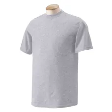 Gildan Ultra Blend 50/50 Pocket Tee - Light/Heather