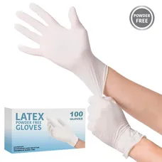 LATEX DISPOSABLE GLOVES
