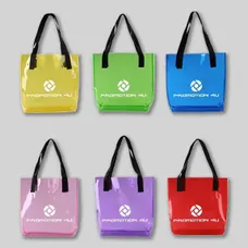 Plastic Grocery Tote Bag