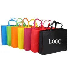 Eco-Friendly Non-wowen Grocery Shopping Tote Bags 