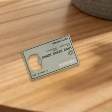 Custom Platinum Card Bottle Openers