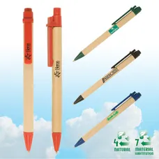 Eco-Green Paper Barrel Pen