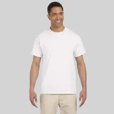 Gildan Ultra Cotton Pocket Tee - White/Neutral
