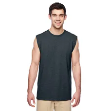 Jerzees Dri-Power Activate Adult Sleeveless Shooter T-Shirt - Dark/Color