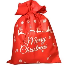 Christmas Drawstring Gift Bag 