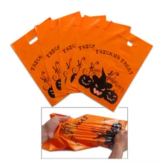 Custom Imprinted Plastic Halloween Bags - BG