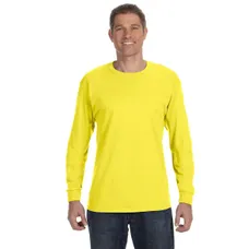 Hanes 6 oz. Tagless Long-Sleeve T-Shirt - Dark/Colors