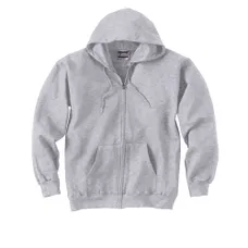 Hanes 10 oz 90/10 Ultimate Cotton Printpro Full Zip Hood - Light/Heather