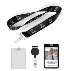 Dye sublimated Custom Full Color Lanyards-B