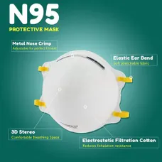 N95 Respirator Mask - NIOSH Certified 