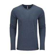 Next Level Men's Triblend Long-Sleeve Crew - Dark/All