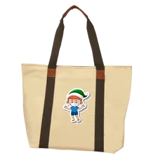 Budget Custom Saratoga Tote Bag