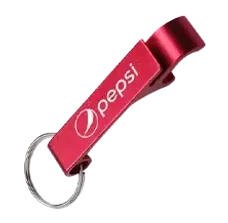 Custom Bottle Opener Metal Keychains - Style A