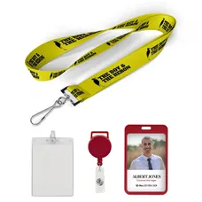 1 inch Price Saver Lanyard with J-Hook-A