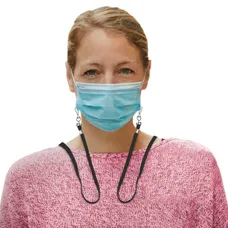 PROTECTIVE FACE MASK WITH LANYARD