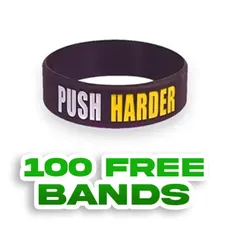 3/4 inch Color Filled Debossed Wristband   