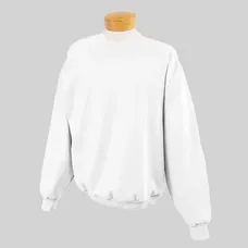 Jerzees 8 Oz 50/50 Nublend Fleece Crew - White/Neutral