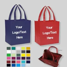 100GSM Non-woven Reusable Grocery Shopping Totes-B