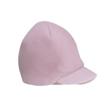 Big Accessories Knit Cap with Bill - Dark/All