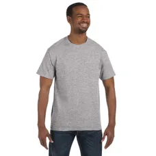Hanes Authentic Tagless Tee - Light/Heather