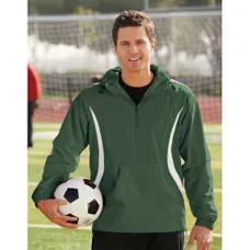 Sport-Tek Colorblock Raglan Anorak - Dark/All