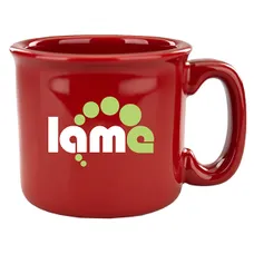 15 Ounce Solid Color Ceramic Campfire Mug