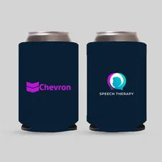 One and Full Color  Imprint Can Cooler 