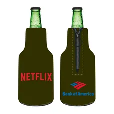 Can Cooler Beverage Holder Zippered Bottle