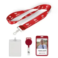 5/8" Lanyards Custom Polyester-B
