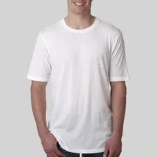 Next Level Men's Poly/Cotton Crew Neck Tee