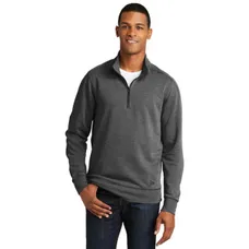 New Era Tri-Blend Fleece 1/4-Zip Pullover - Dark/All