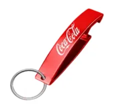 Custom Bottle Opener Metal Keychain - Style B