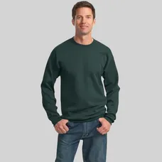 Port and Company 7.8 Oz. Crewneck Sweatshirt - Dark/Colors